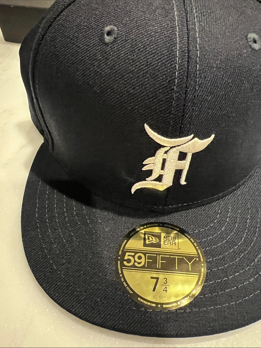 Fear of god new era fitted 7 3/4